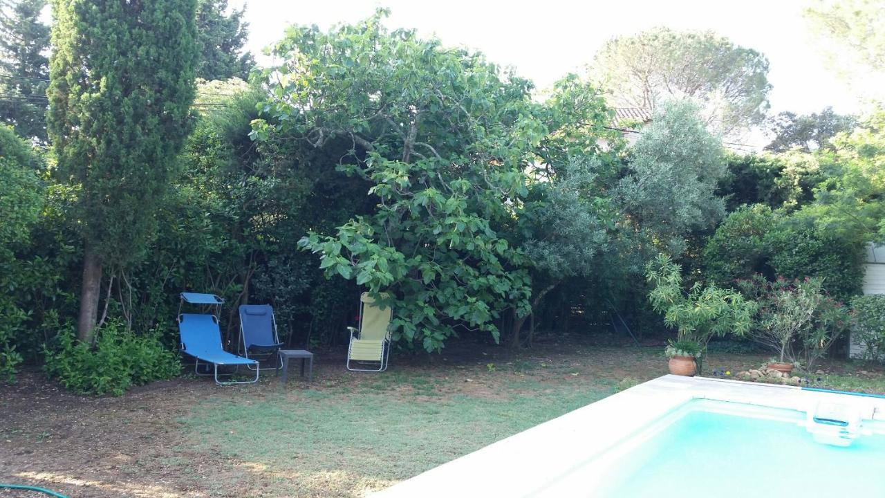 Studio Charmant Et Calme Villeneuve Les Avignon Entree Et Cour Independantes Climatisation Piscine Parking מראה חיצוני תמונה
